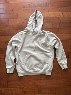 Nike Men's Medium Light Beige Pullover Hoodie